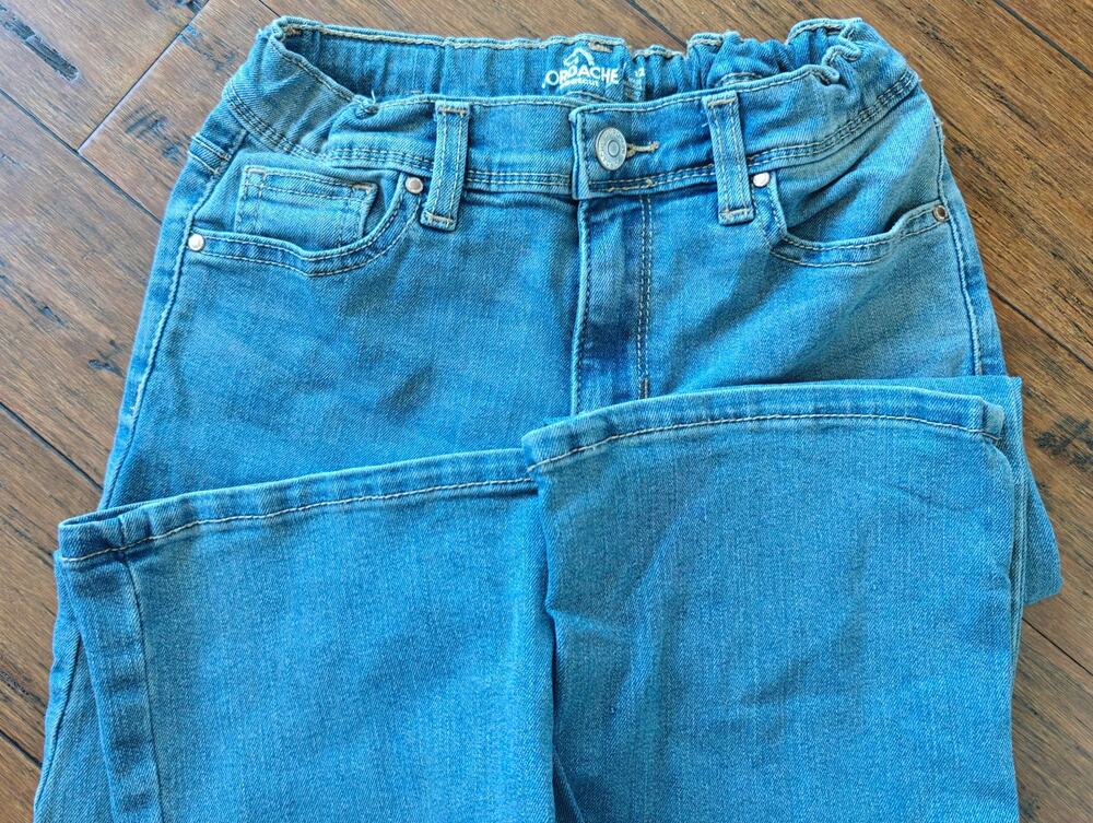 Jordache Girls Bootcut Stretch Denim Jeans Size 12 Regular